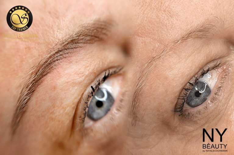 Permanent Make-Up Härchenzeichnung Microblading, Hairstrokes Permanent Make-Up